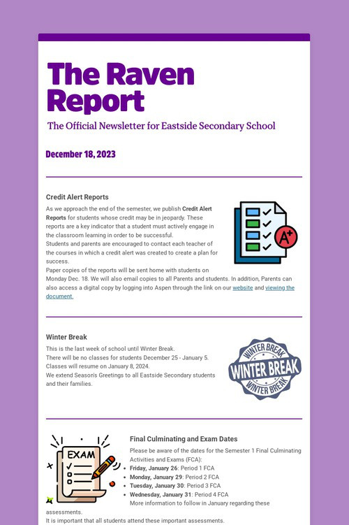 The Raven Report