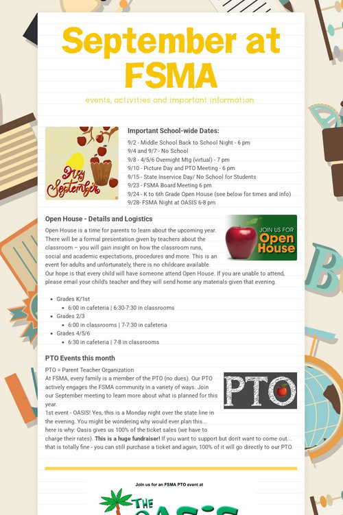 September at FSMA