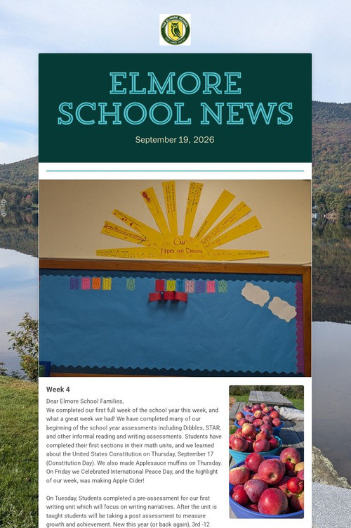 ELMORE School News
