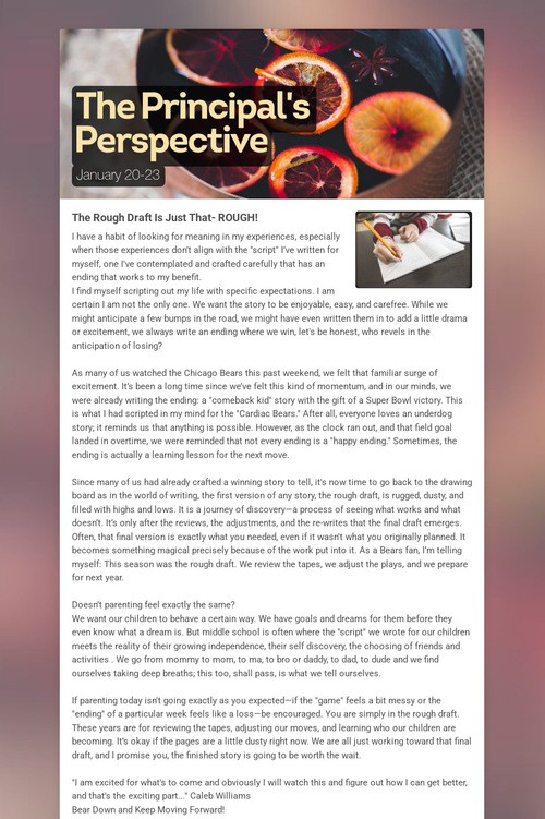 The Principal's Perspective