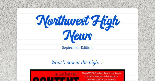 Northwest High News