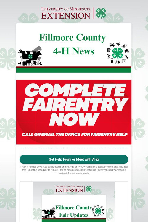 Fillmore County 4-H News