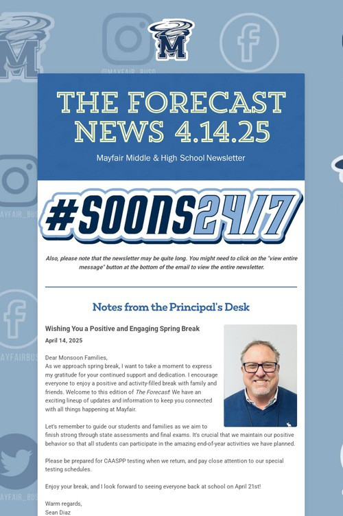 THE FORECAST News 4.14.25