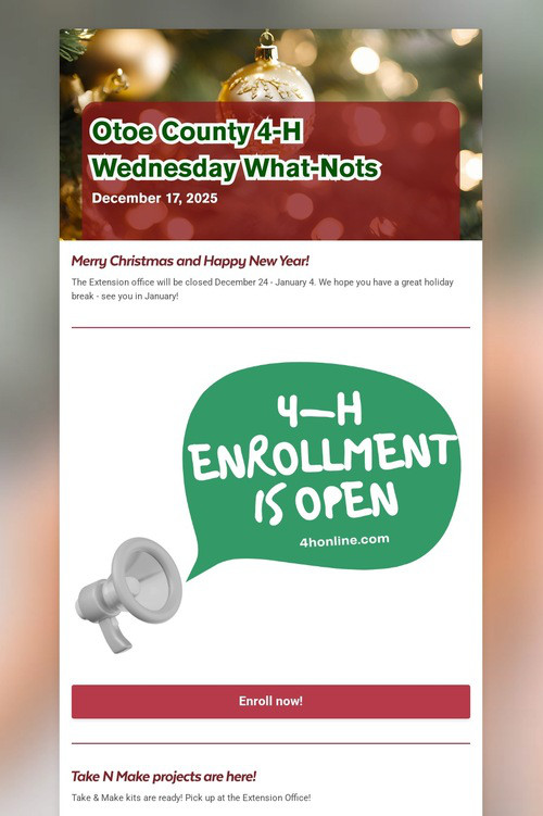 Wednesday What-Nots 12/17