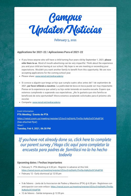 Design newsletters to spread the word online | Smore