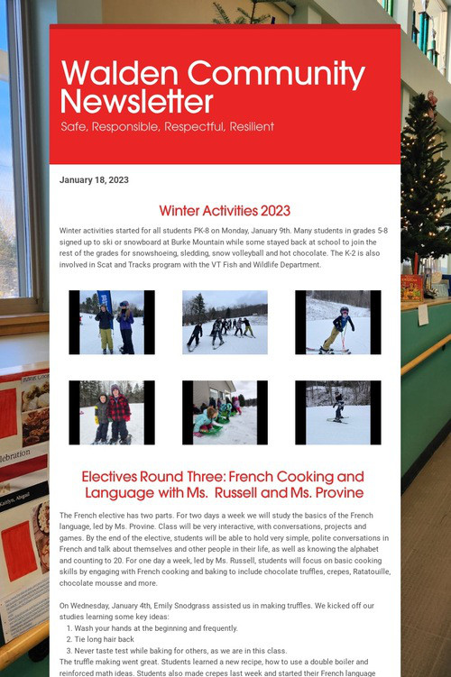 Walden Community Newsletter
