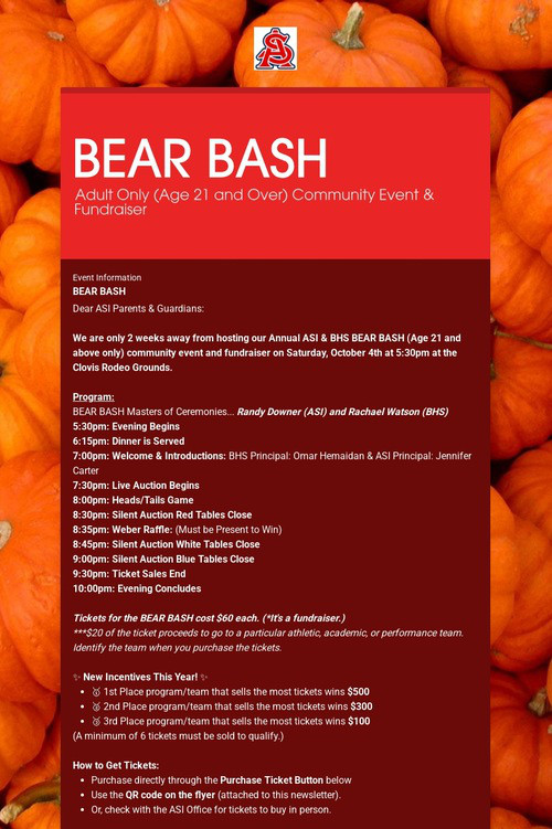 BEAR BASH