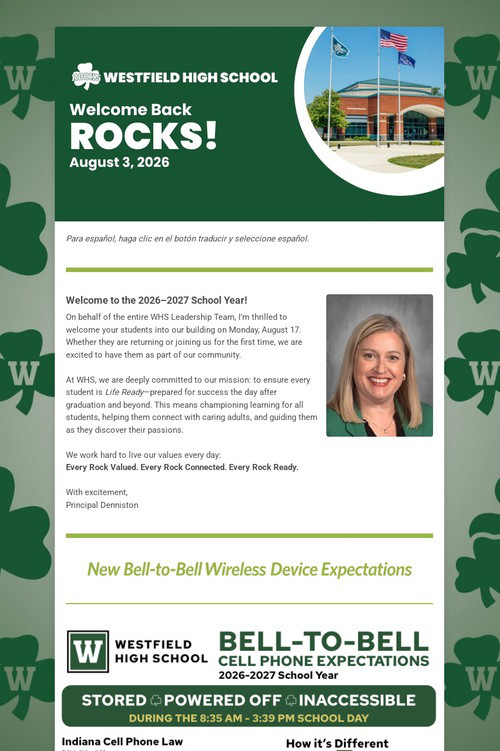 WHS Newsletter