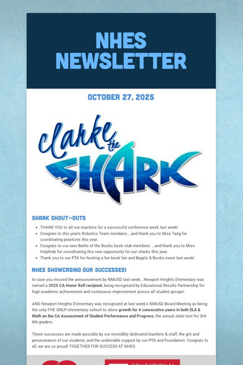 NHES Newsletter