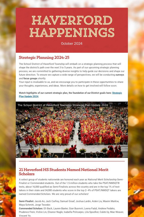Haverford Happenings