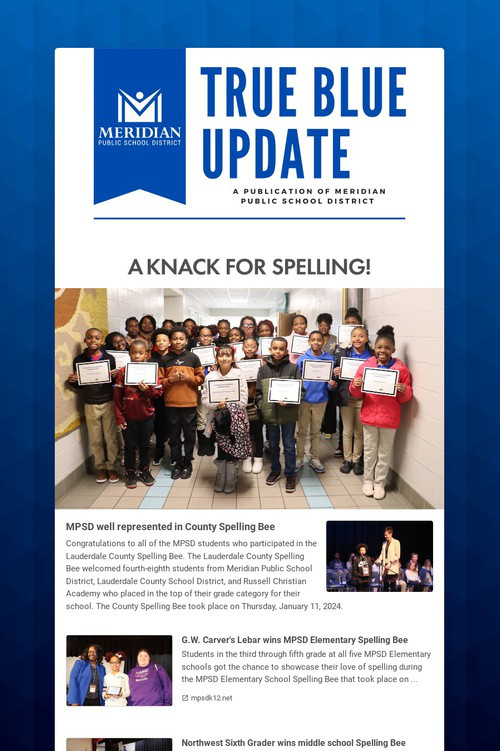 MPSD True Blue Update