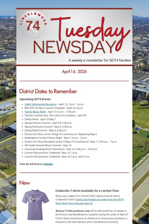 Tuesday Newsday
