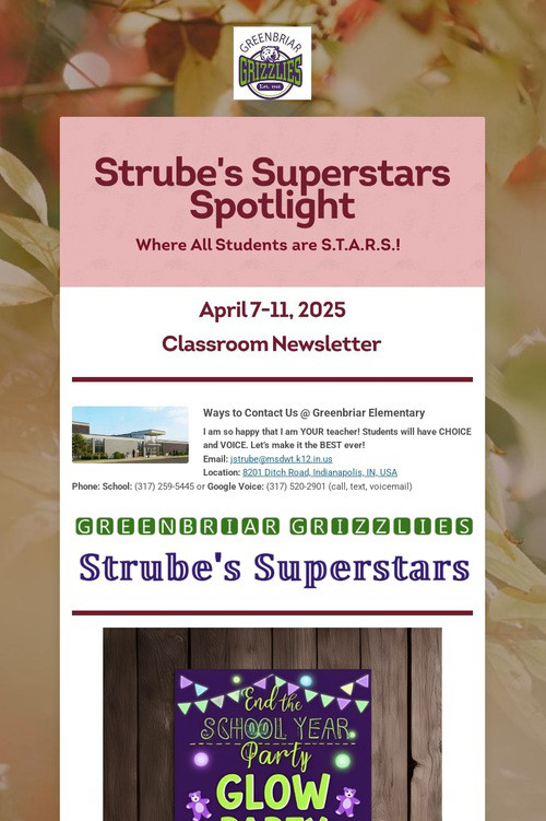 Strube's Superstars Spotlight