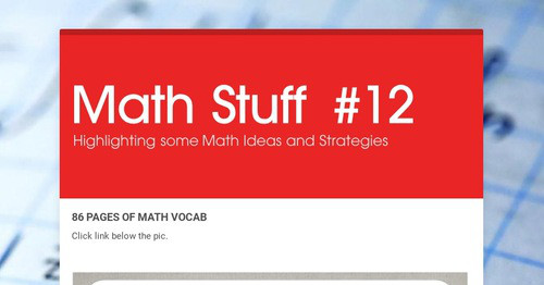 Smore Math Design newsletters to spread the word online | Smore