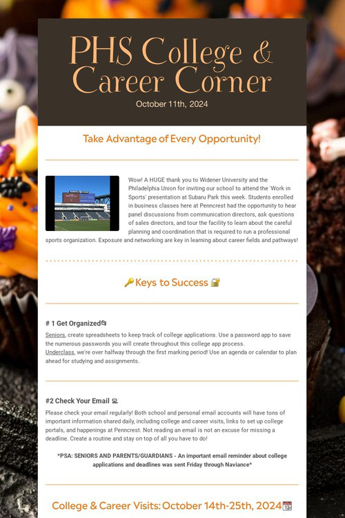 PHS College & Career Corner