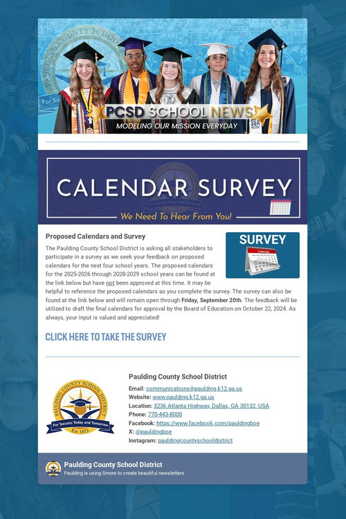 PCSD School News
