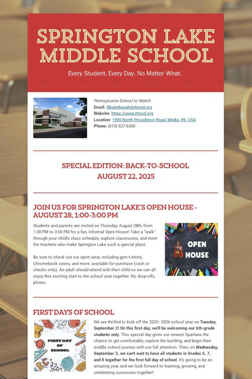 Springton Lake Middle School