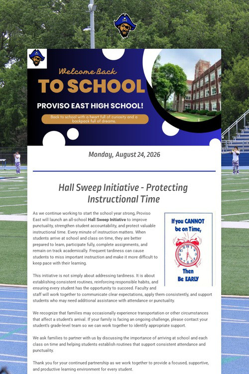 Proviso East Newsletter