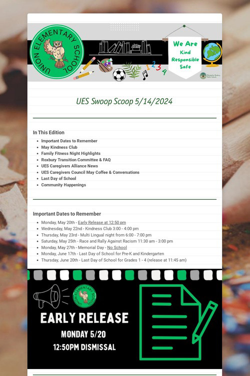 UES Swoop Scoop
