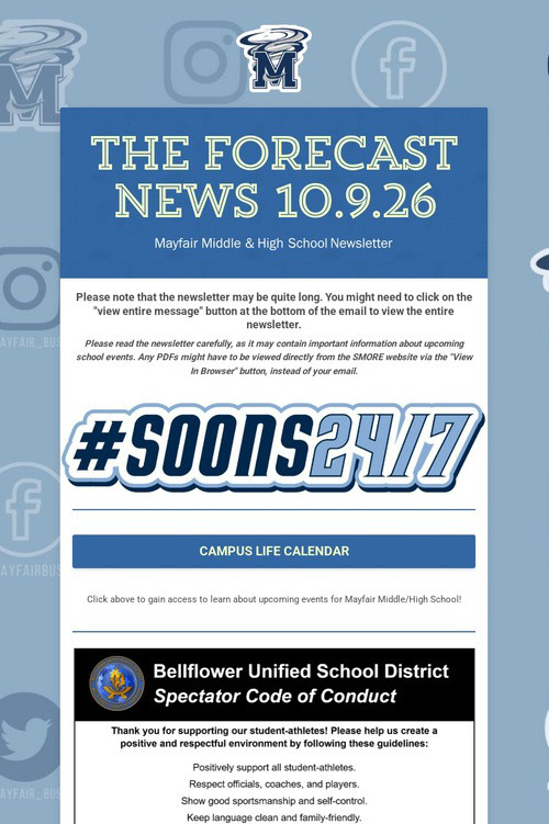 THE FORECAST News 10.9.26