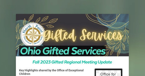 Ohio Gifted Services