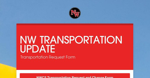 NW TRANSPORTATION UPDATE