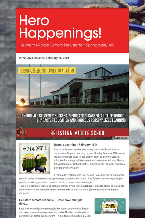 Hero Happenings!