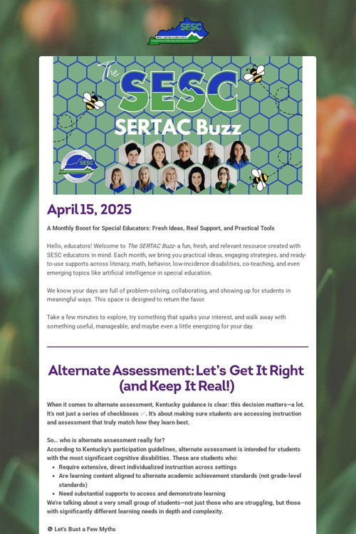 The SERTAC Buzz