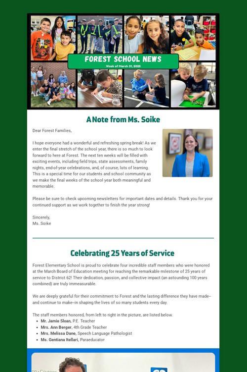 Forest School News (3.31.25)