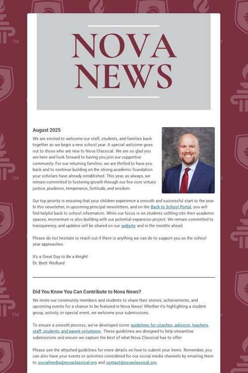 NOVA NEWS - August 2025