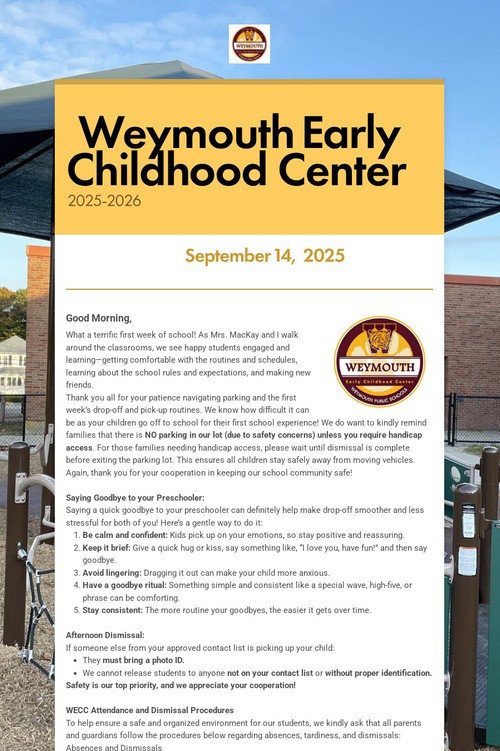Weymouth Early Childhood Center