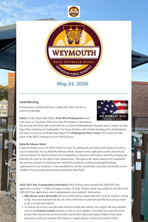 Weymouth Early Childhood Center