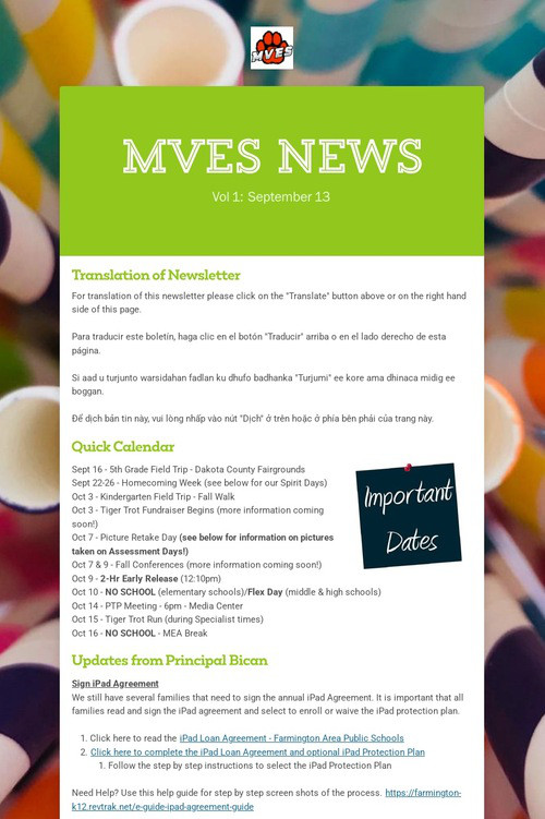MVES News