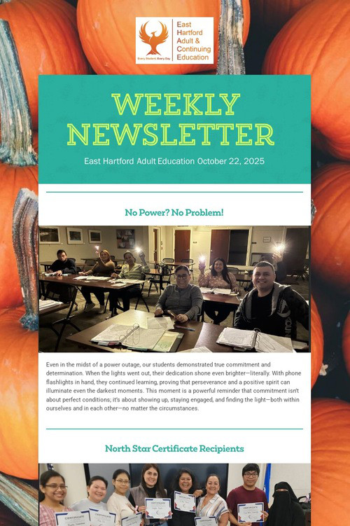 Weekly Newsletter