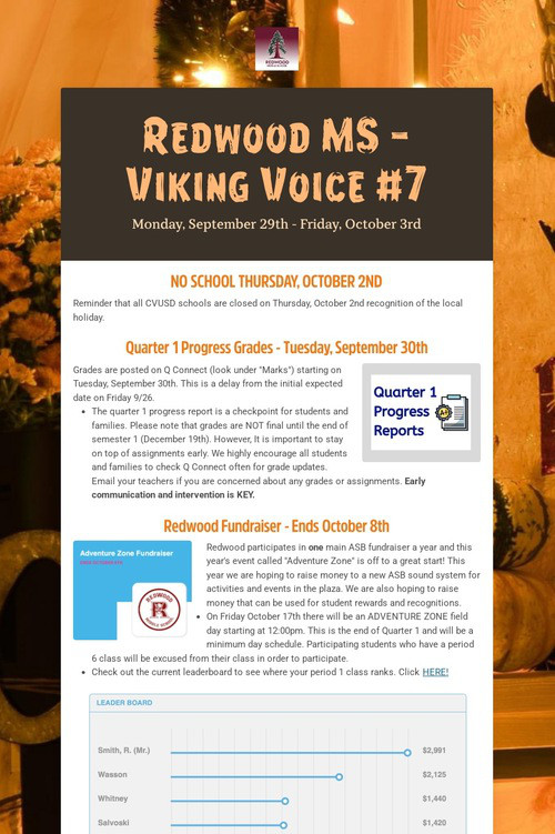 Redwood MS -  Viking Voice #7