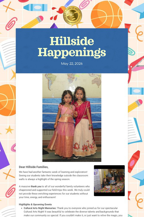 Hillside Happenings