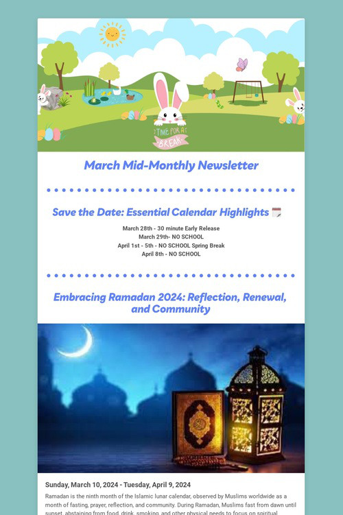 March Mid Monthly
