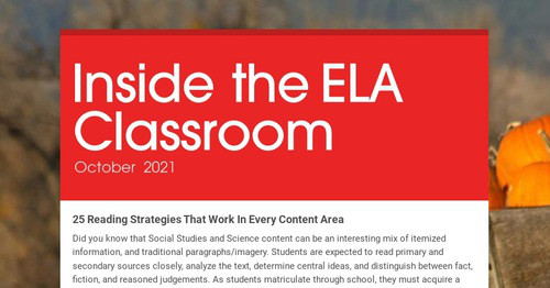 Inside the ELA Classroom