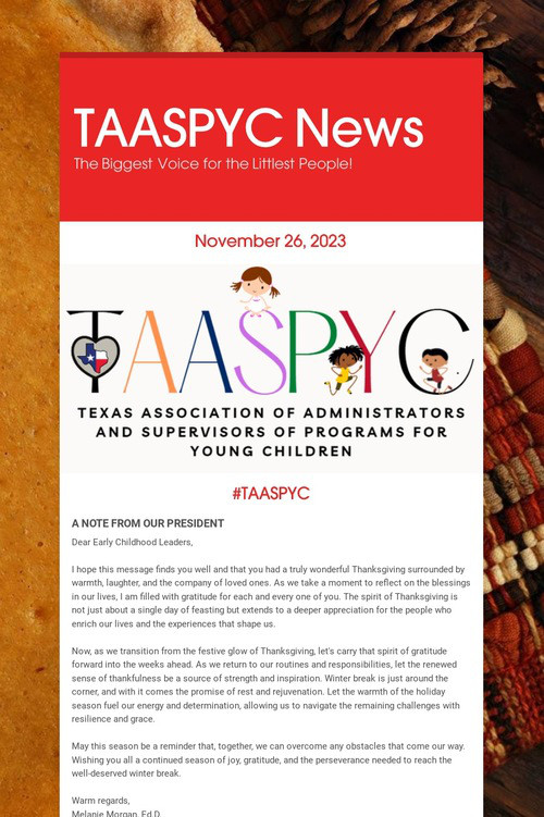 TAASPYC News