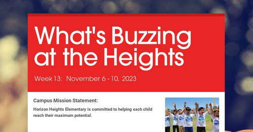 What's Buzzing at the Heights