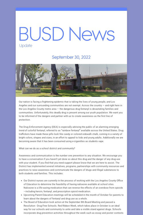 BUSD News