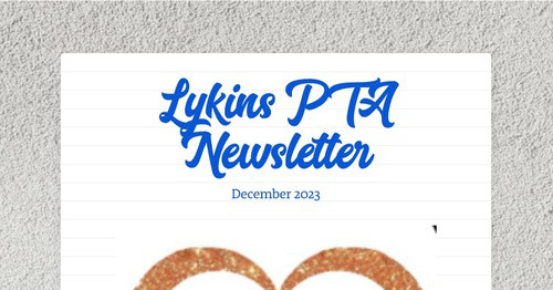 Lykins PTA Newsletter