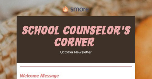 School Counselor's Corner