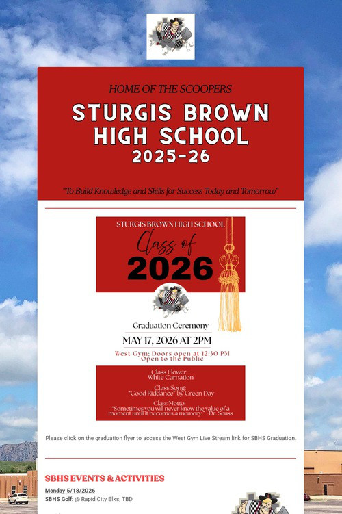 STURGIS BROWN HIGH SCHOOL