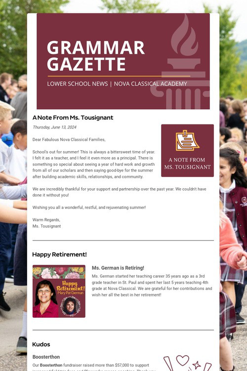 GRAMMAR GAZETTE