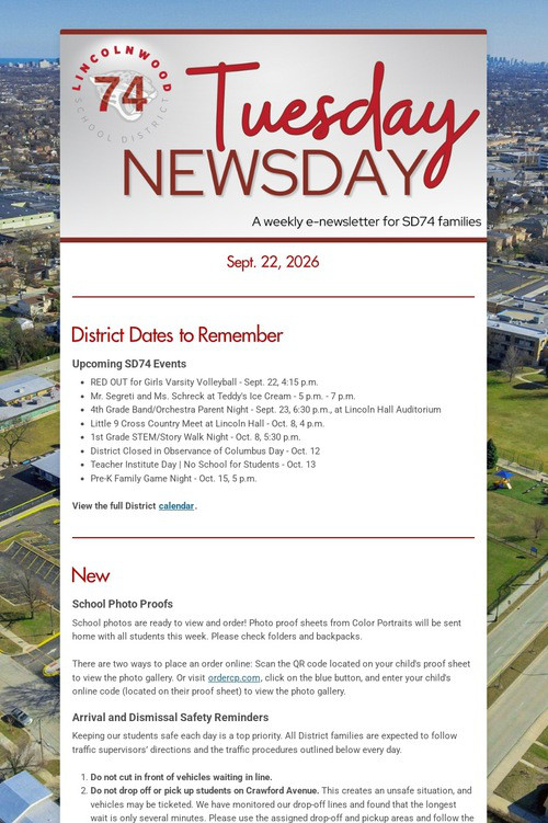 Tuesday Newsday