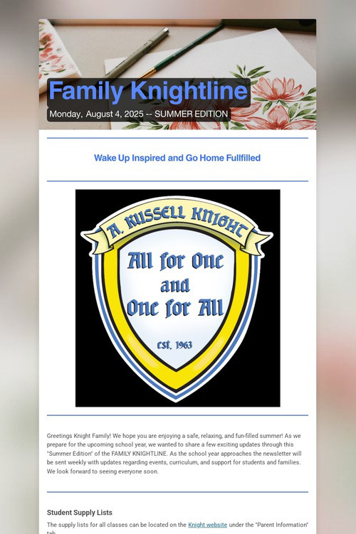 Family Knightline