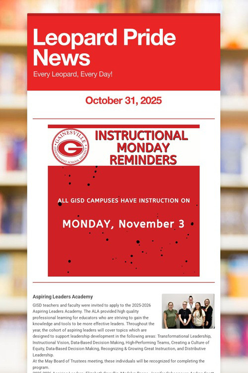 Leopard Pride News