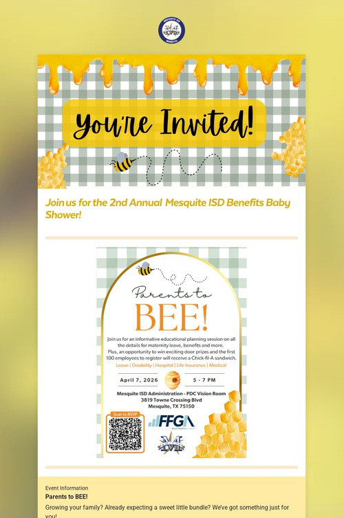 Parents To BEE - Baby Shower