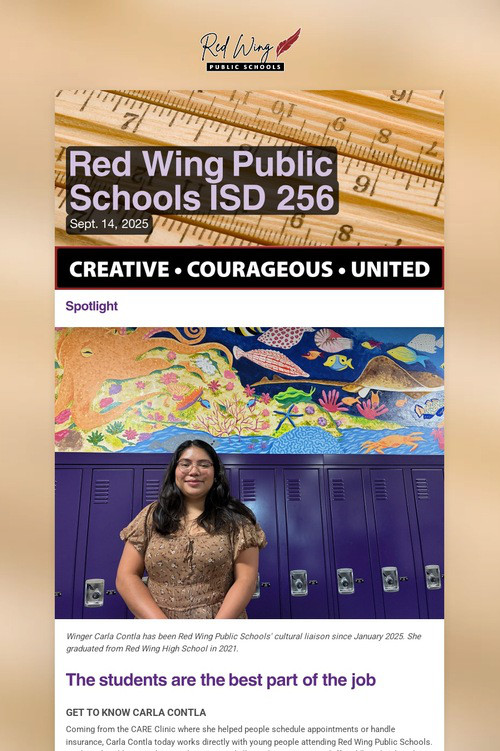 Red Wing Public Schools ISD 256